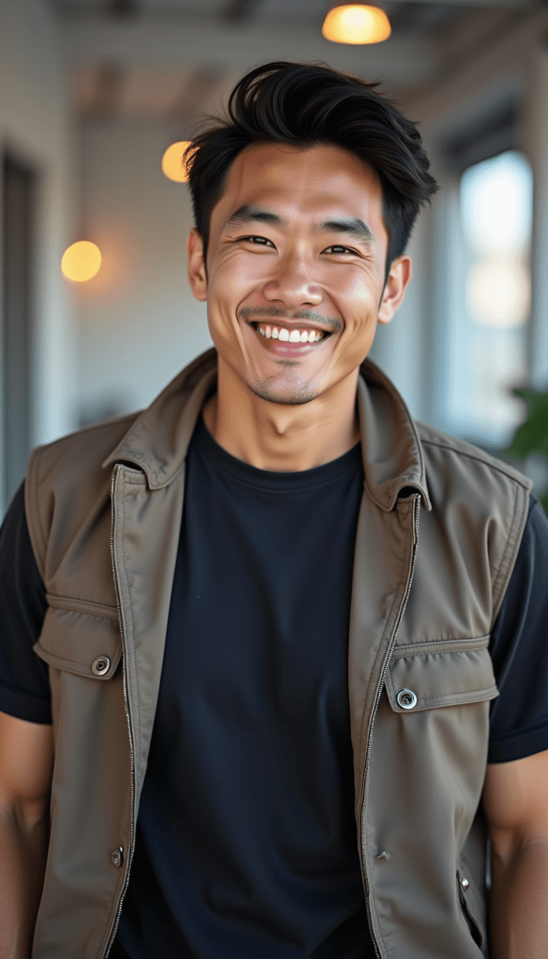 man as company founder, entrepreneur professional man, startup office, visionary leadership. Emotion: . Environment: . Style: realistic