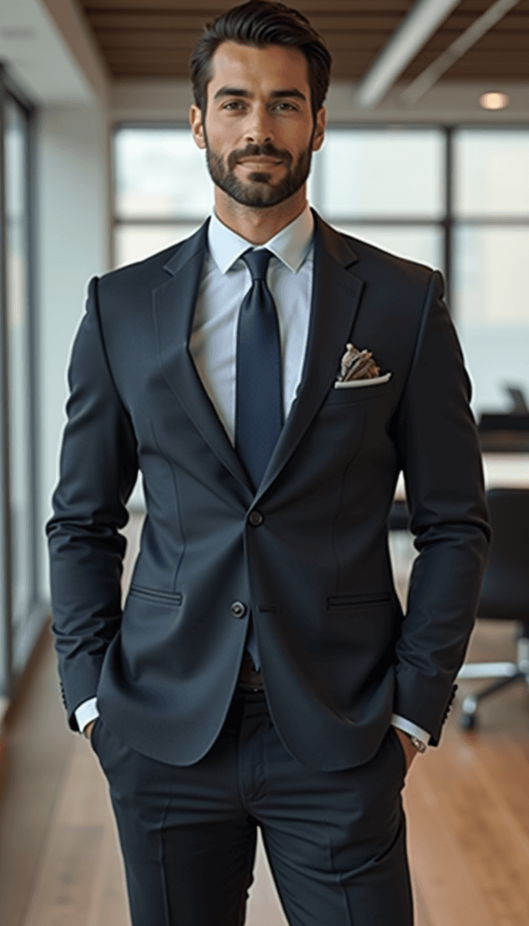 AI professional headshot example