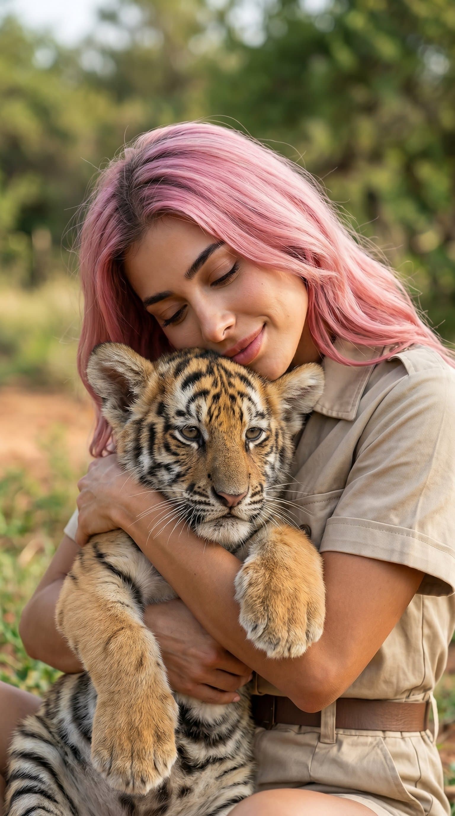 Use the uploaded photo as the only identity refere