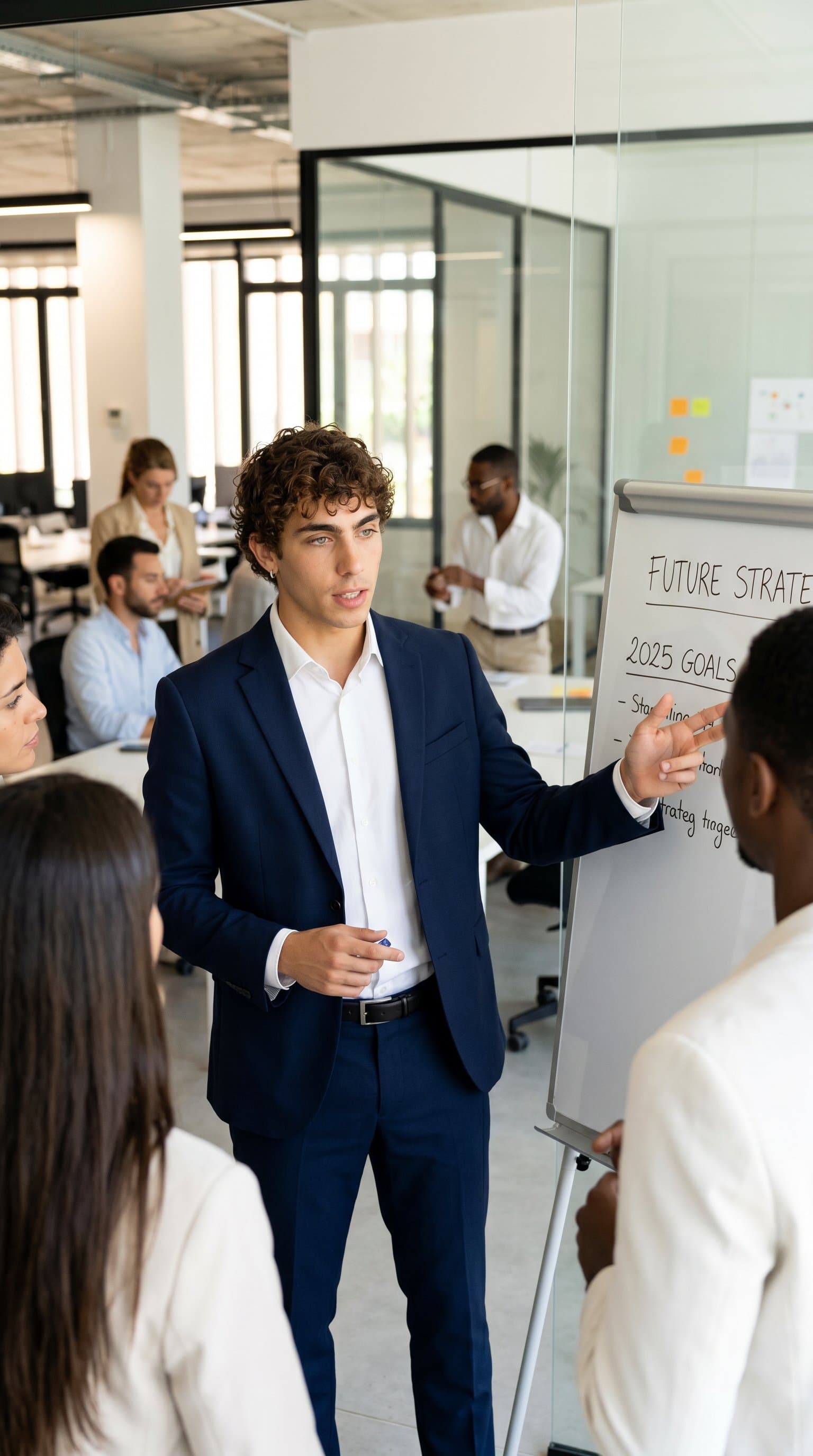 as company founder, entrepreneur professional man, startup office, visionary leadership