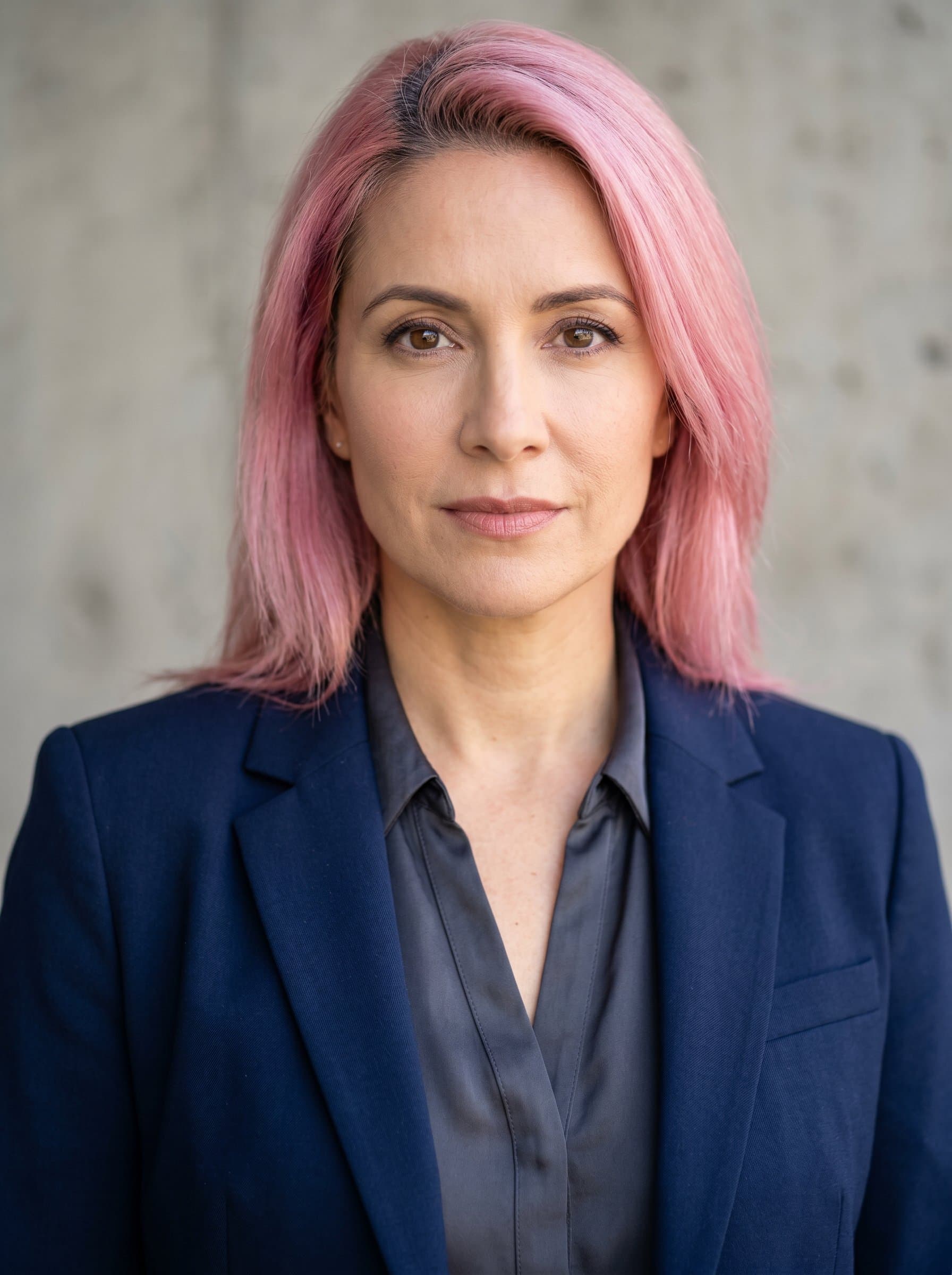 : Produce a headshot featuring a poised and attentive expression, against a subtle textured background, conveying experience and wisdom in political communications.