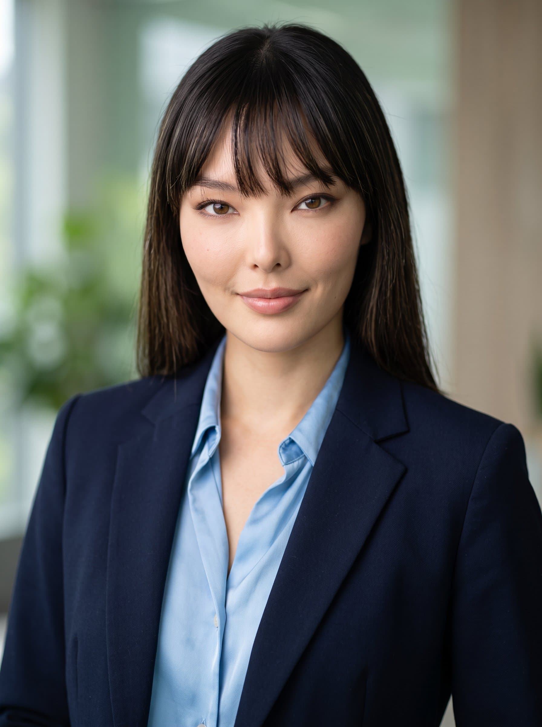 Produce a headshot with an air of confidence and professionalism. Utilize natural lighting and a clean background for an impeccable Microsoft Teams profile.